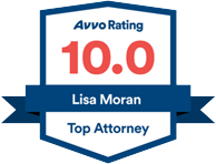 Avvo Rating 10.0 Lisa Moran, Top Attorney
