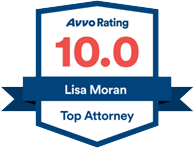 Avvo Rating 10.0 Lisa Moran, Top Attorney